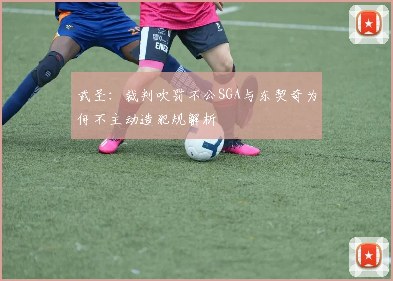 武圣：裁判吹罚不公SGA与东契奇为何不主动造犯规解析
